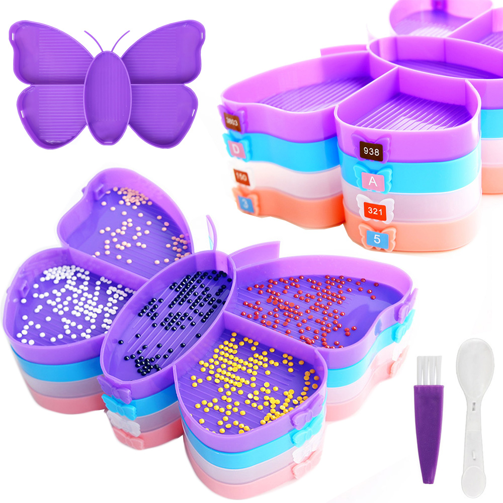 Art Craft Butterfly - Set di vassoi per Diamond Painting