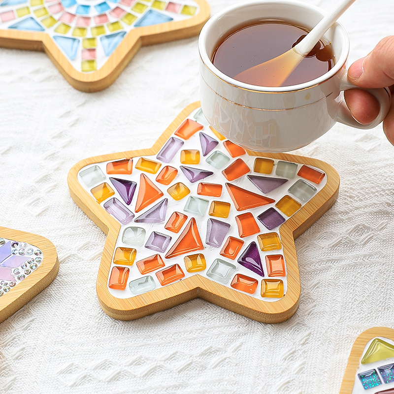 Art Craft Party - Kit per Creazione di Sottobicchieri in