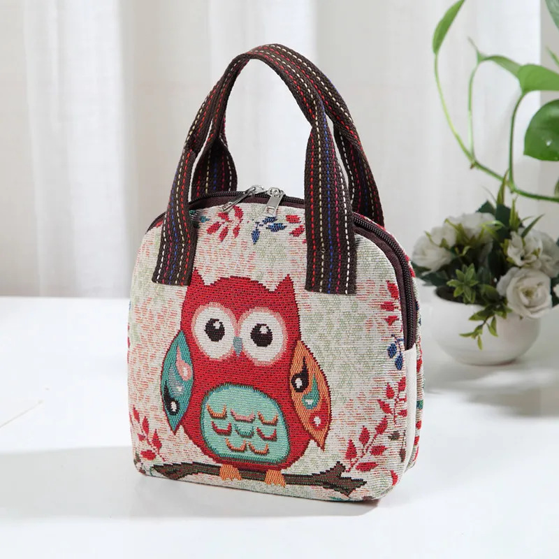 Art Craft Butterfly - Borsa con manico superiore con ricamo