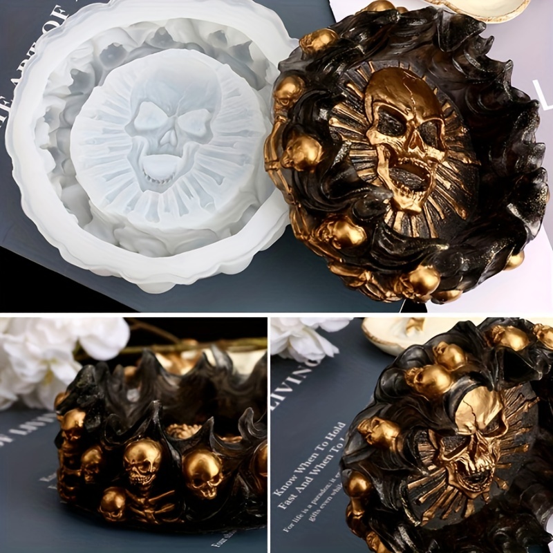 Art Craft Party - Stampo per posacenere, stampo in silicone