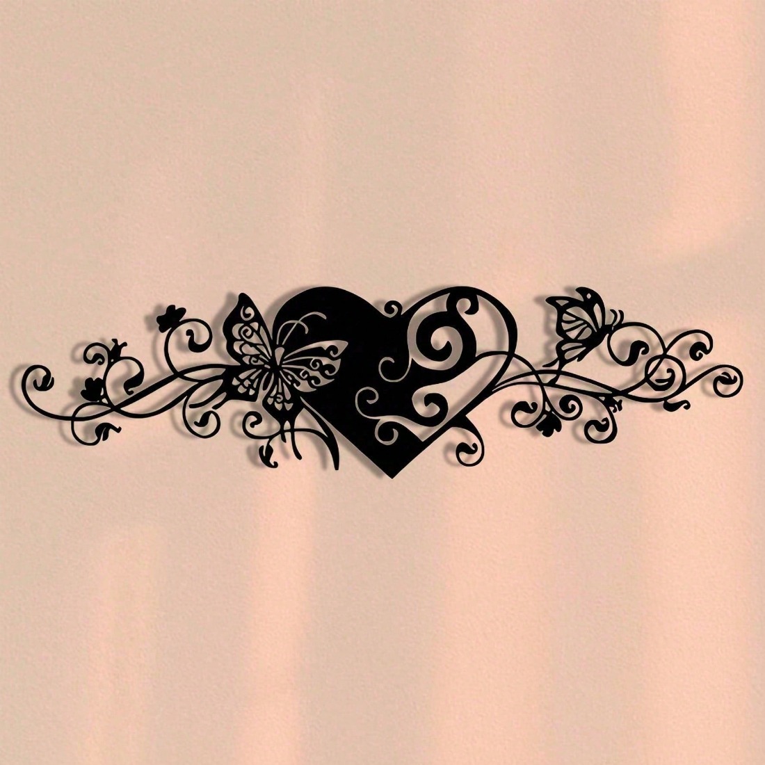 Art Craft Butterfly - Arte da parete minimalista in metallo