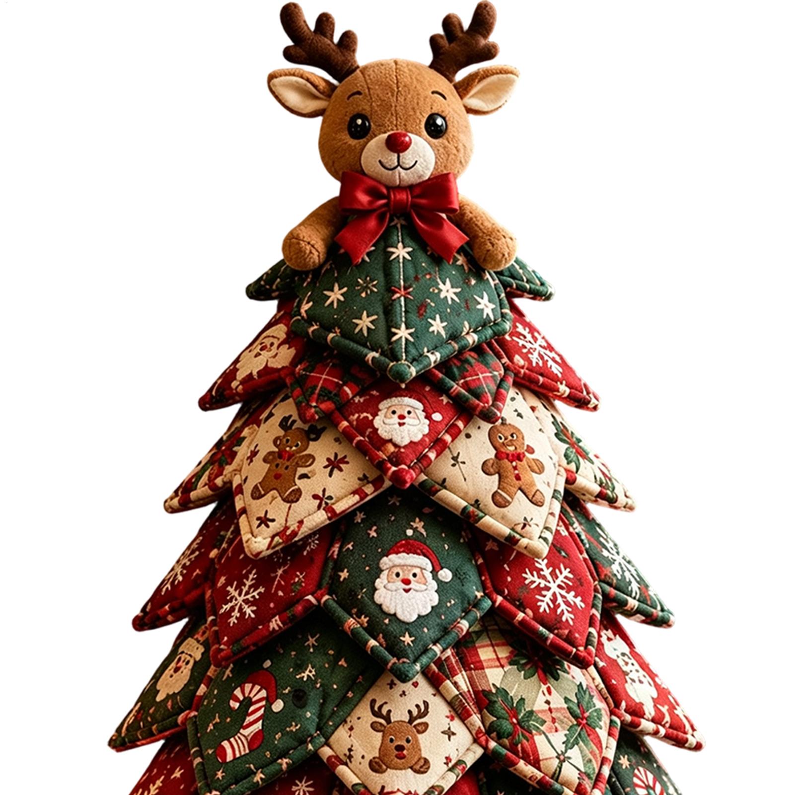 Art Craft Kit - Kit Albero di Natale in Tessuto