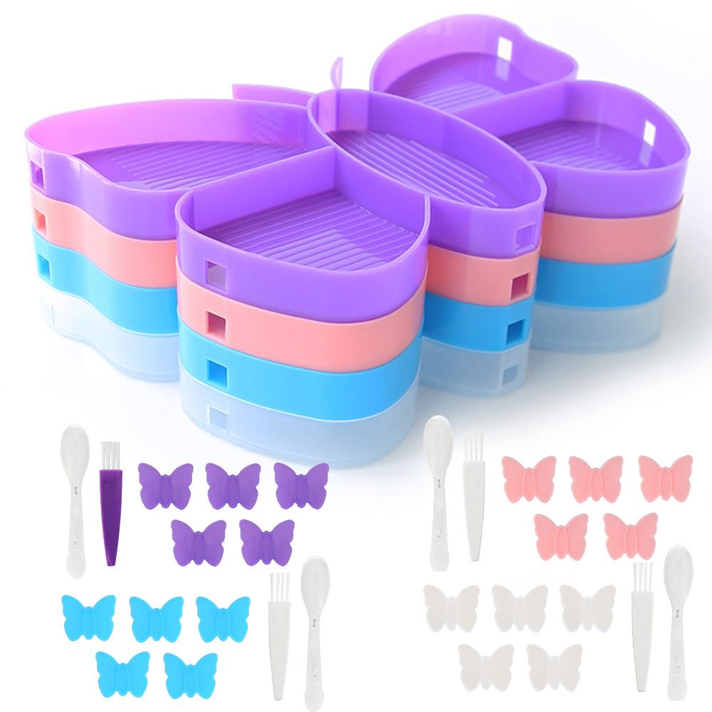 Set di vassoi per Diamond Pain - Art Craft Butterfly recensione e prezzo