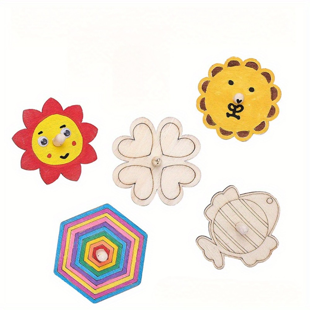Kit Artigianale di 16 Trottola - Art Craft Ideas For Kids recensione e prezzo