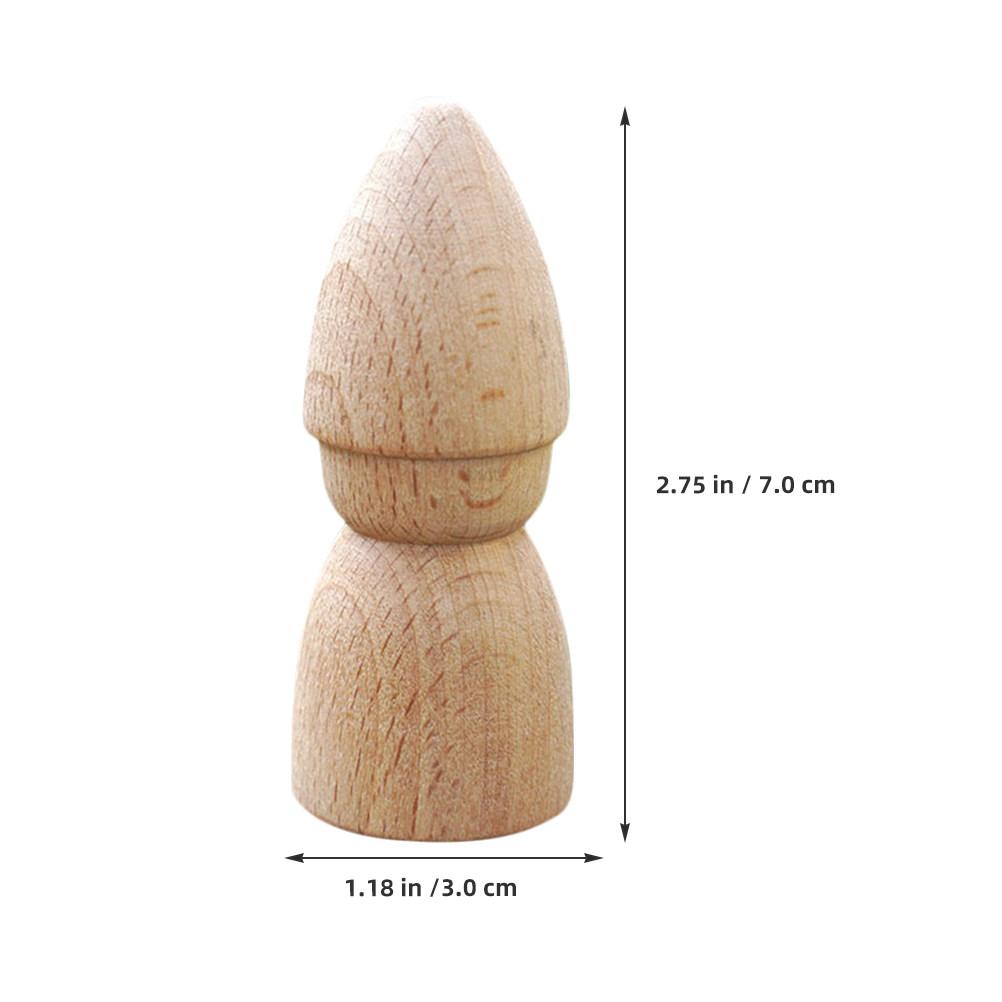 6 Pezzi di Figurine in Legno N - Art Craft Kit recensione e prezzo