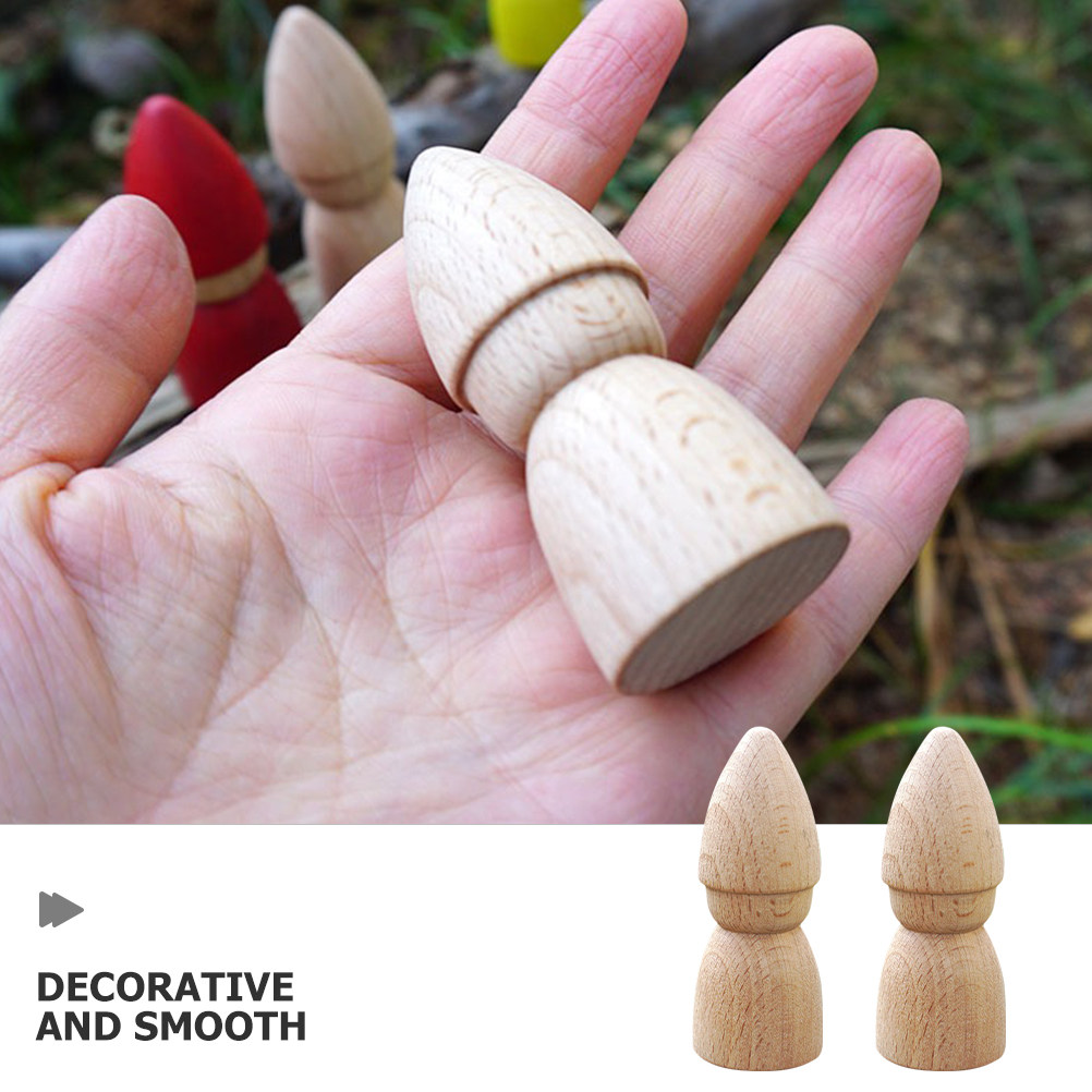 6 Pezzi di Figurine in Legno N - Art Craft Kit recensione e prezzo