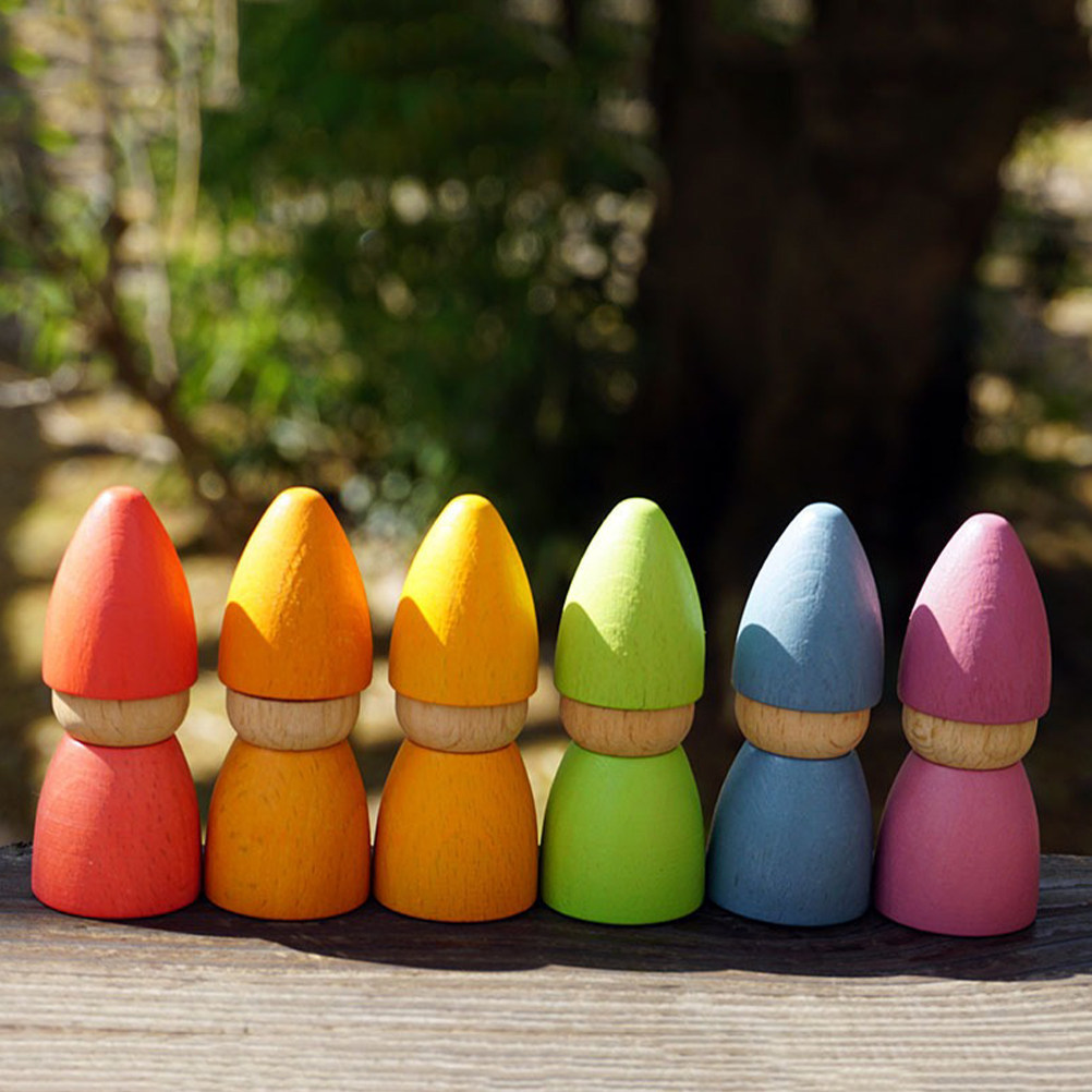 6 Pezzi di Figurine in Legno N - Art Craft Kit recensione e prezzo