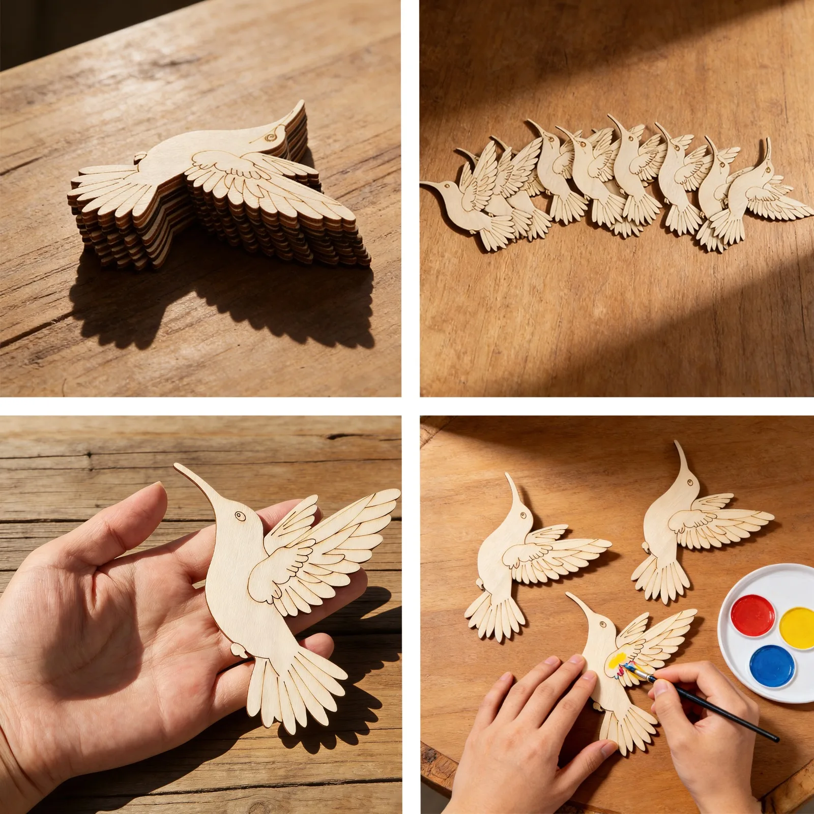 Set di 10 Animali in Legno Non - Art Craft And recensione e prezzo