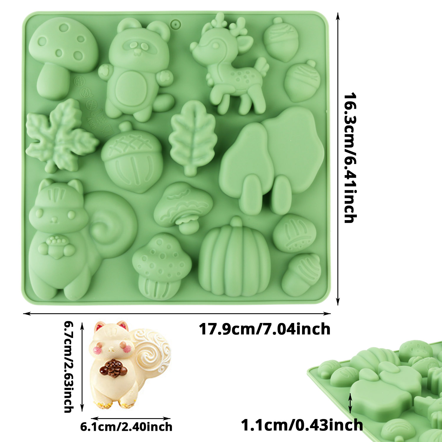 1 stampo in silicone a forma d - Art Craft Model recensione e prezzo