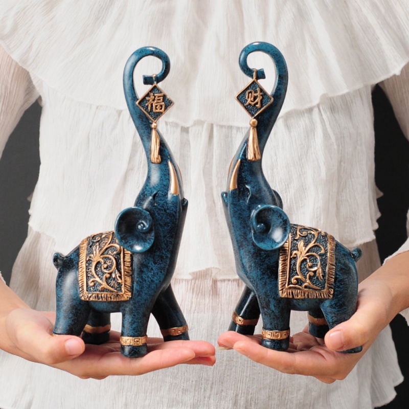 Coppia di Statuette Portafortu - Art Craft Elephant recensione e prezzo