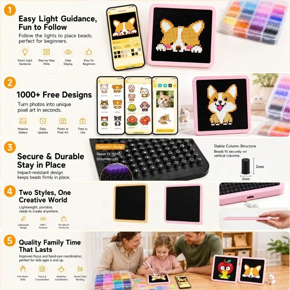 Pannello LED Smart Fuse Bead,  - Art Craft Kit recensione e prezzo