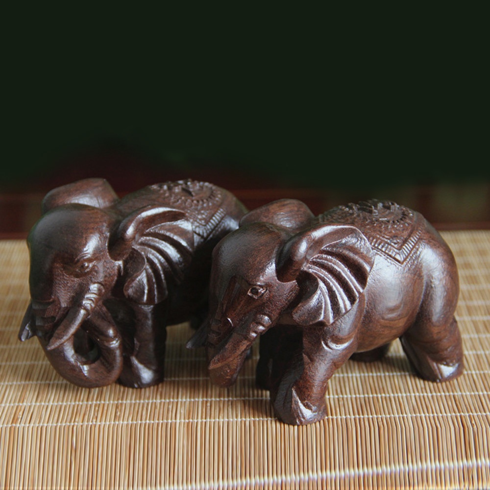 Elefante in legno scultura dec - Art Craft Elephant recensione e prezzo